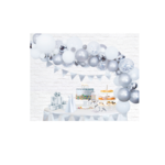 Party Planet Ballondeco bouwpakket zilver