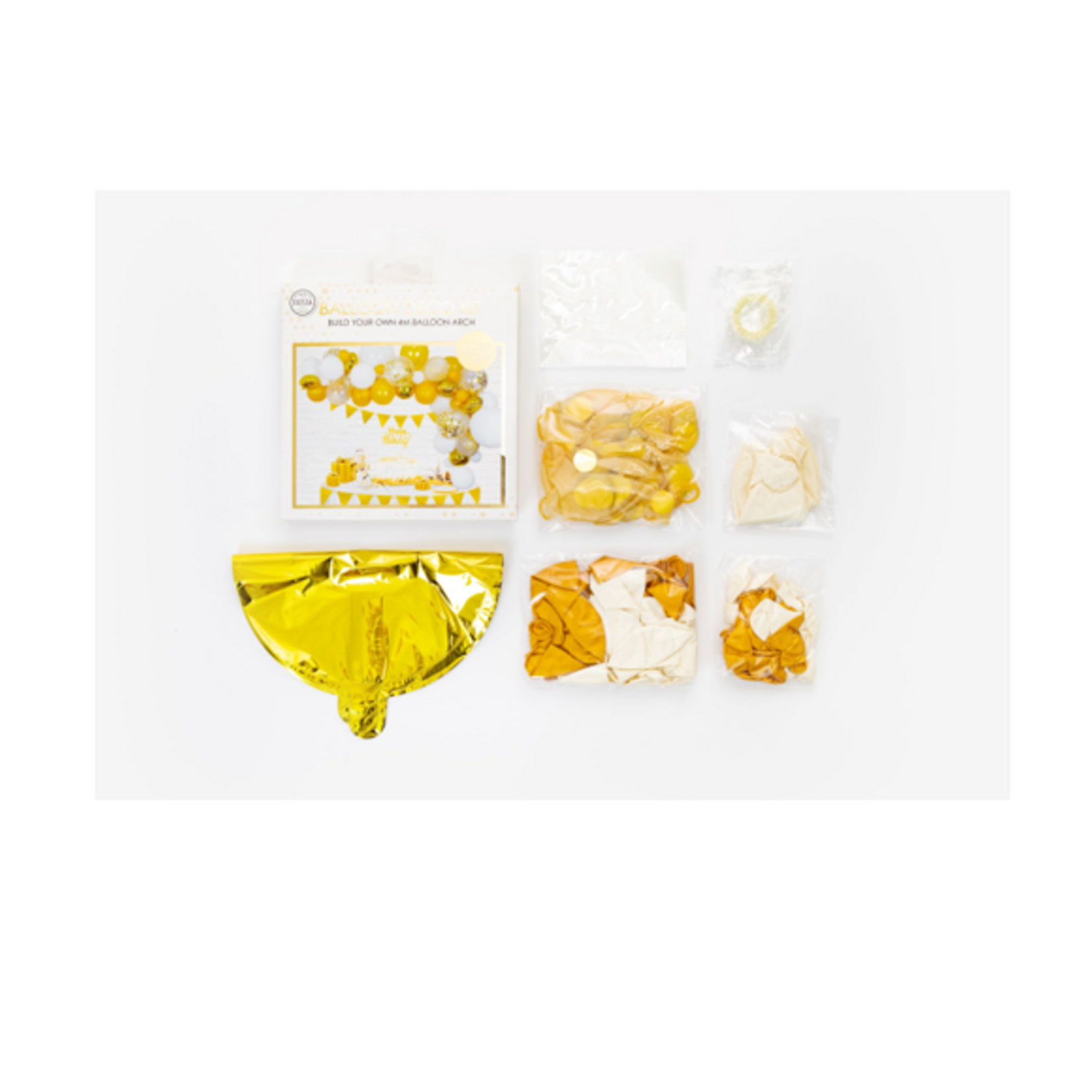 Party Planet Ballondeco bouwpakket goud