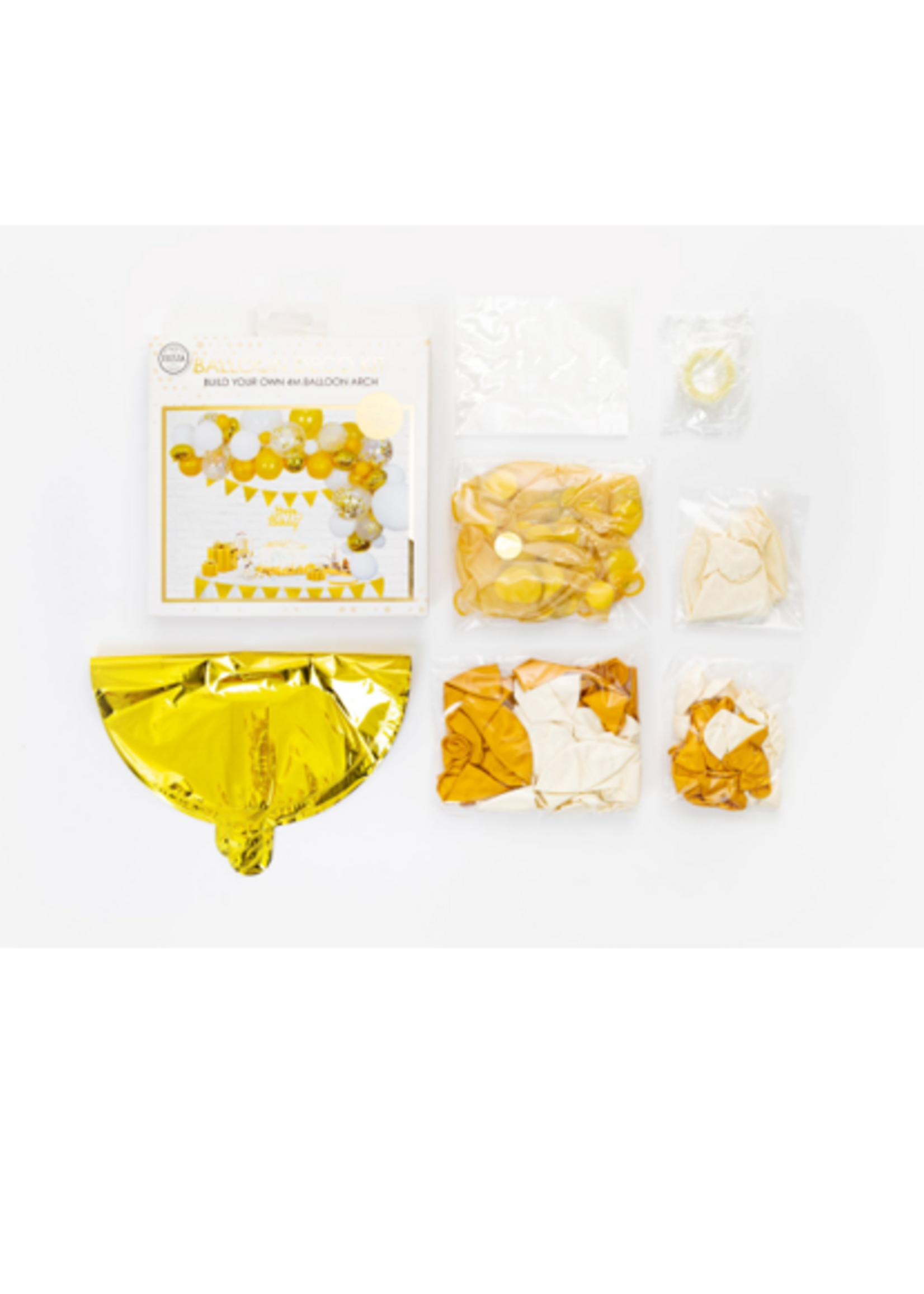 Party  Planet Ballondeco bouwpakket goud