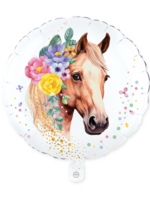 Party Planet Folieballon 18″ rond – Horses