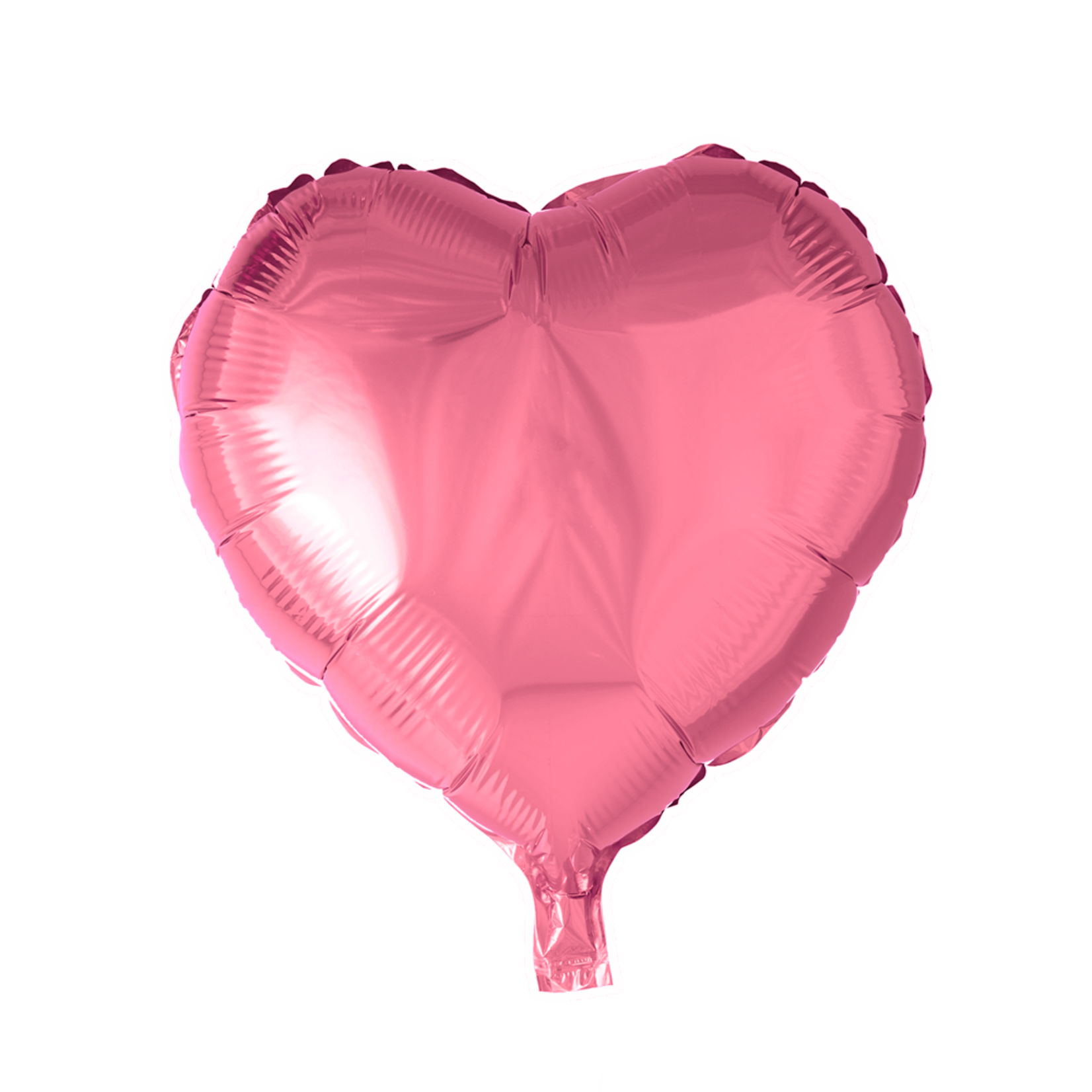 Party Planet Folieballon hartvorm 18" roze