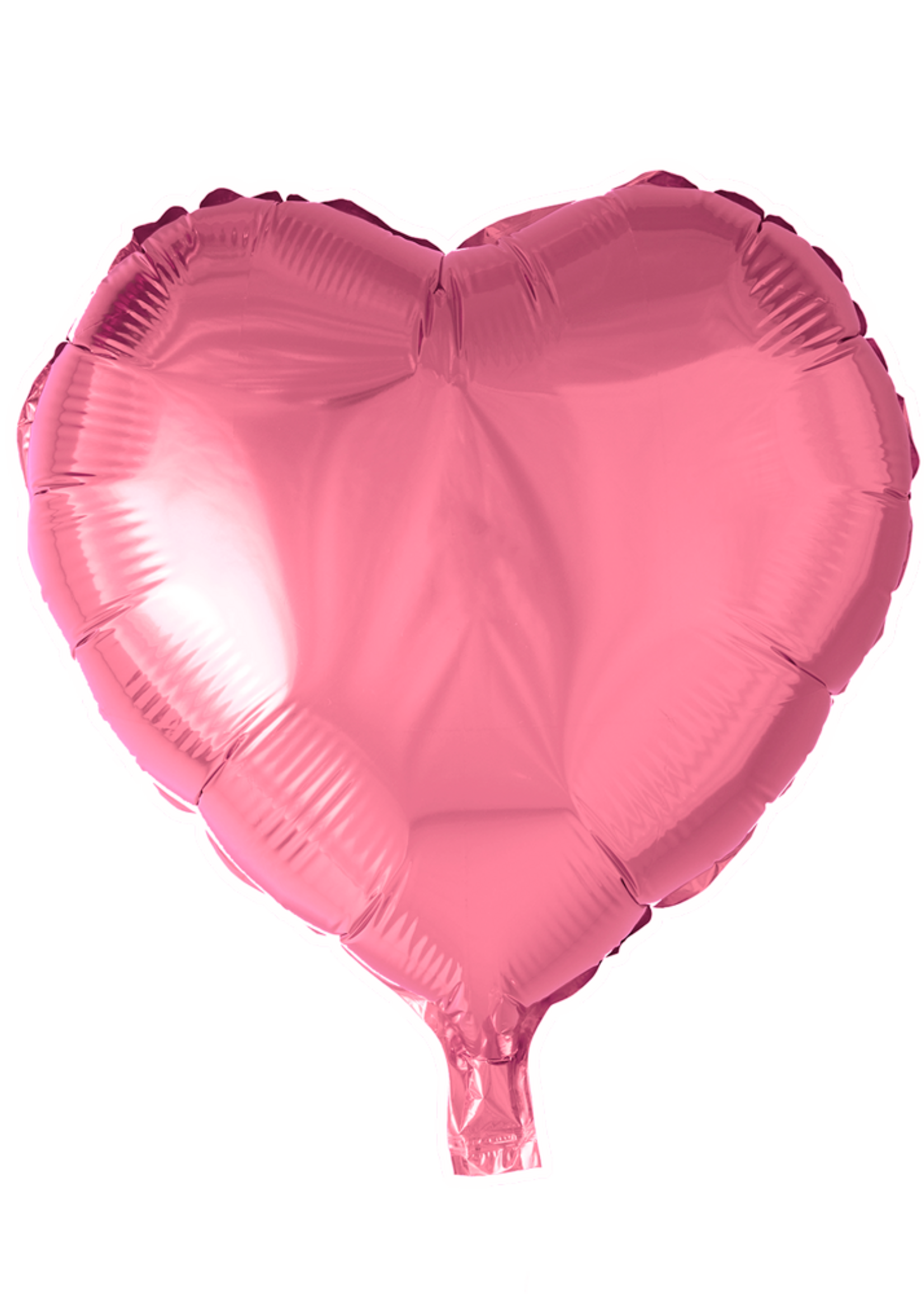 Party  Planet Folieballon hartvorm 18" roze