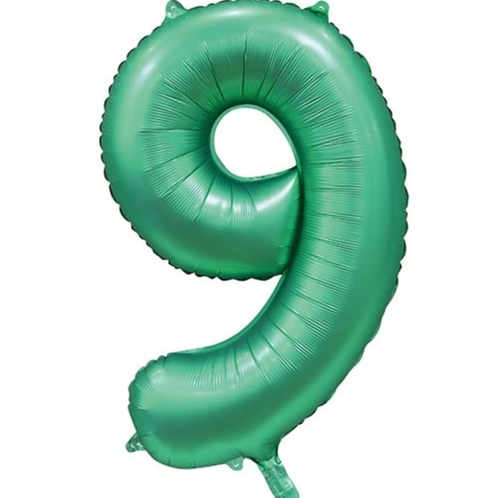 Party Planet Folieballon 34″ nr. 9 satijn groen