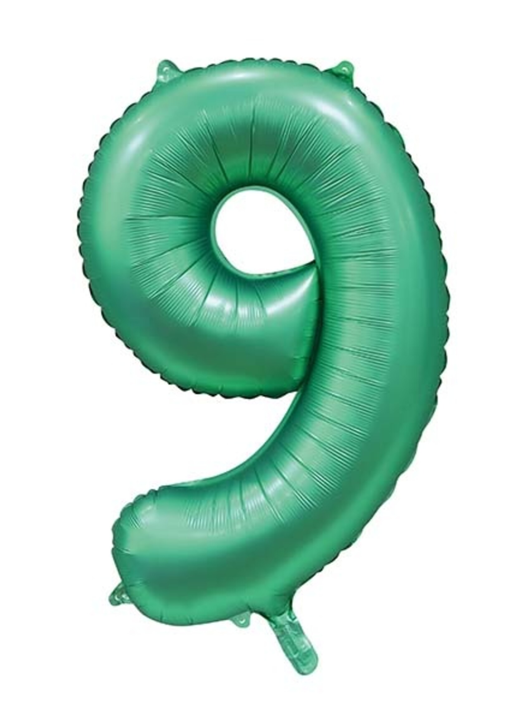 Party  Planet Folieballon 34″ nr. 9 satijn groen