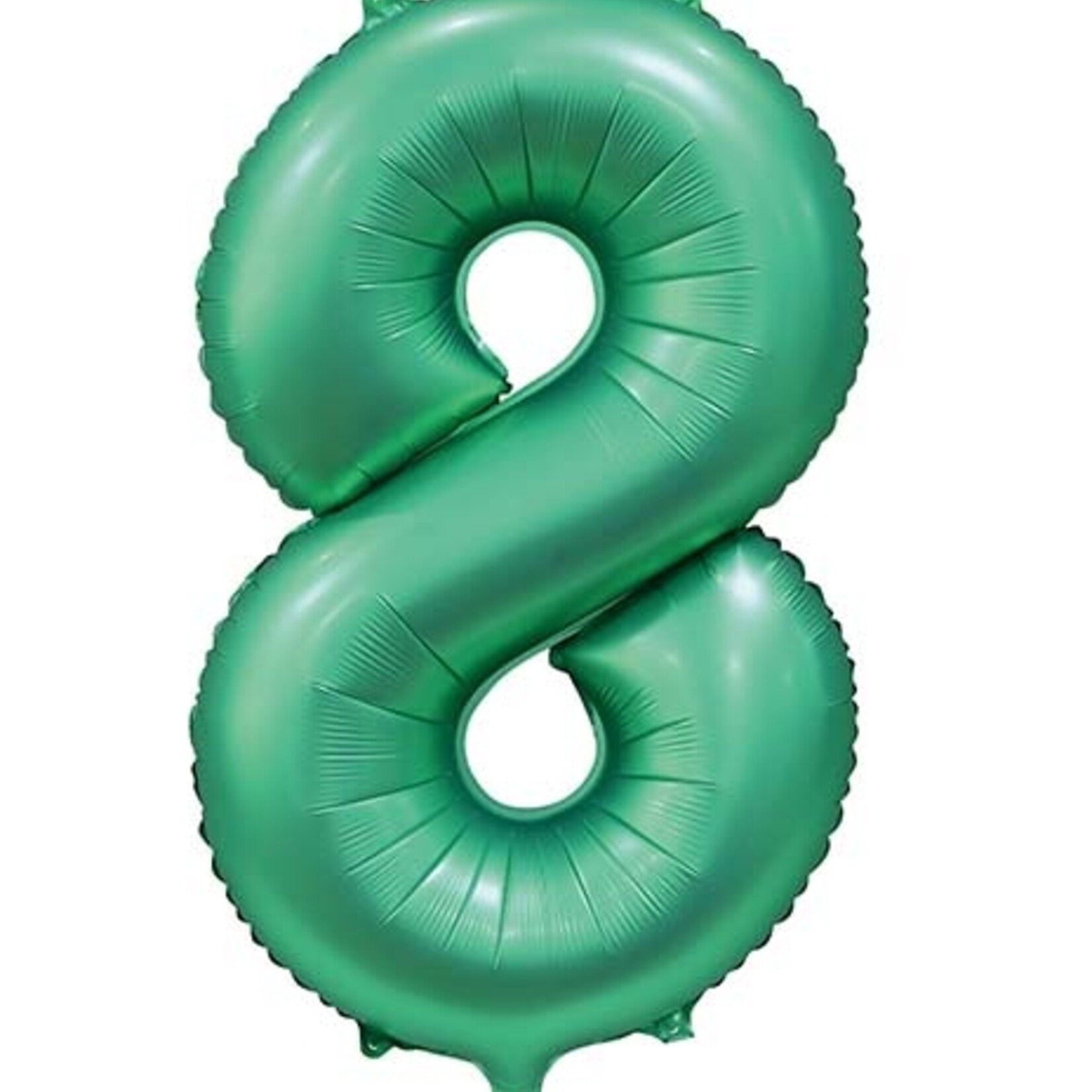 Party Planet Folieballon 34″ nr. 8 satijn groen