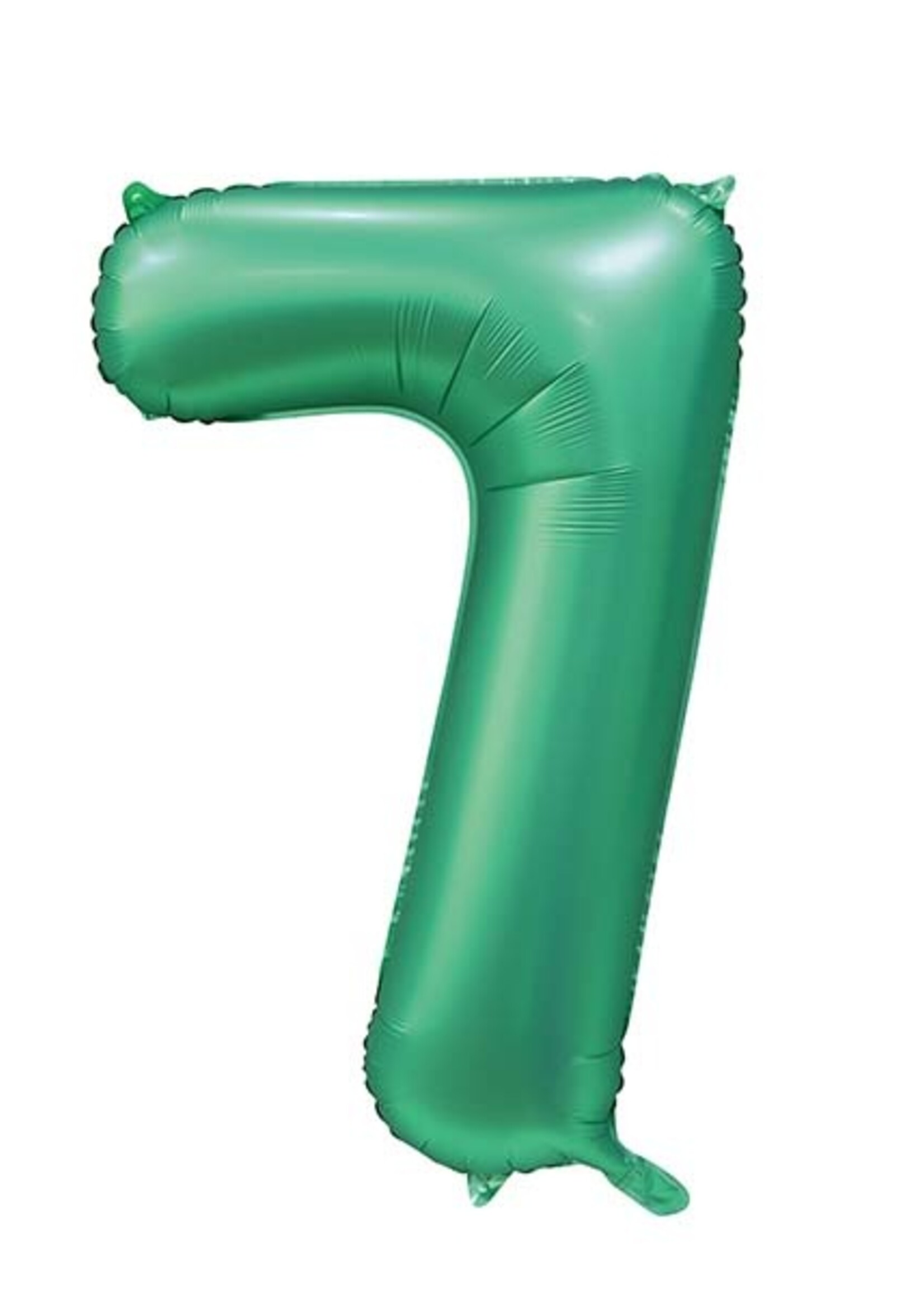 Party  Planet Folieballon 34″ nr. 7 satijn groen