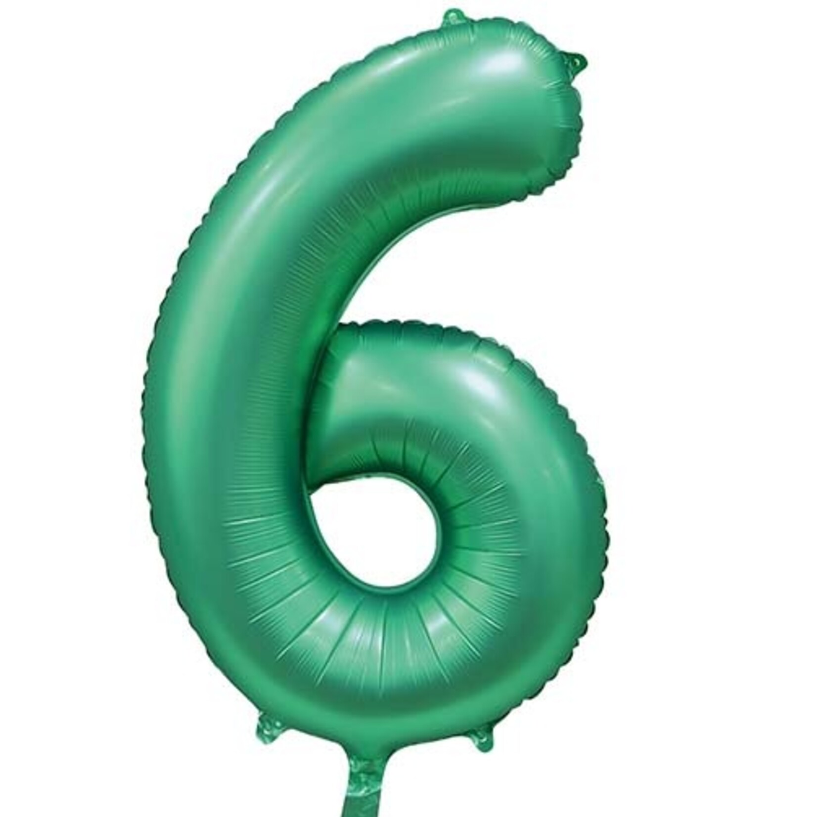 Party Planet Folieballon 34″ nr. 6 satijn groen