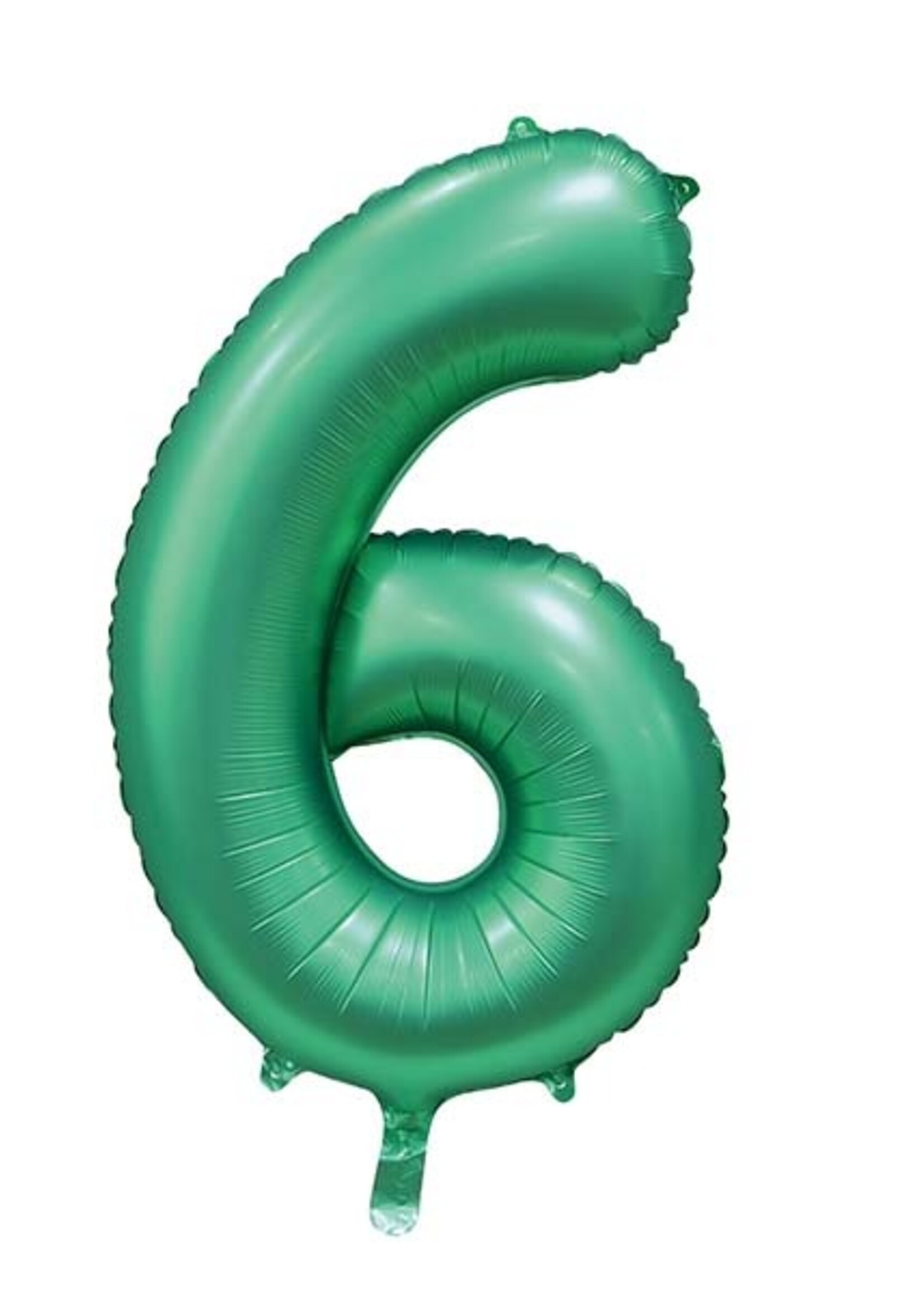 Party  Planet Folieballon 34″ nr. 6 satijn groen