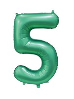 Party Planet Folieballon 34″ nr. 5 satijn groen