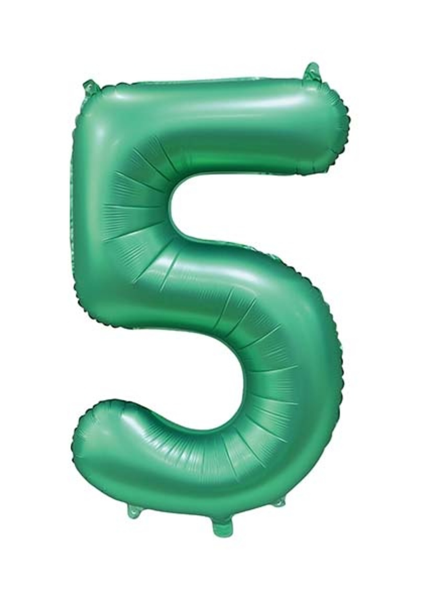 Party  Planet Folieballon 34″ nr. 5 satijn groen