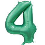 Party Planet Folieballon 34″ nr. 4 satijn groen