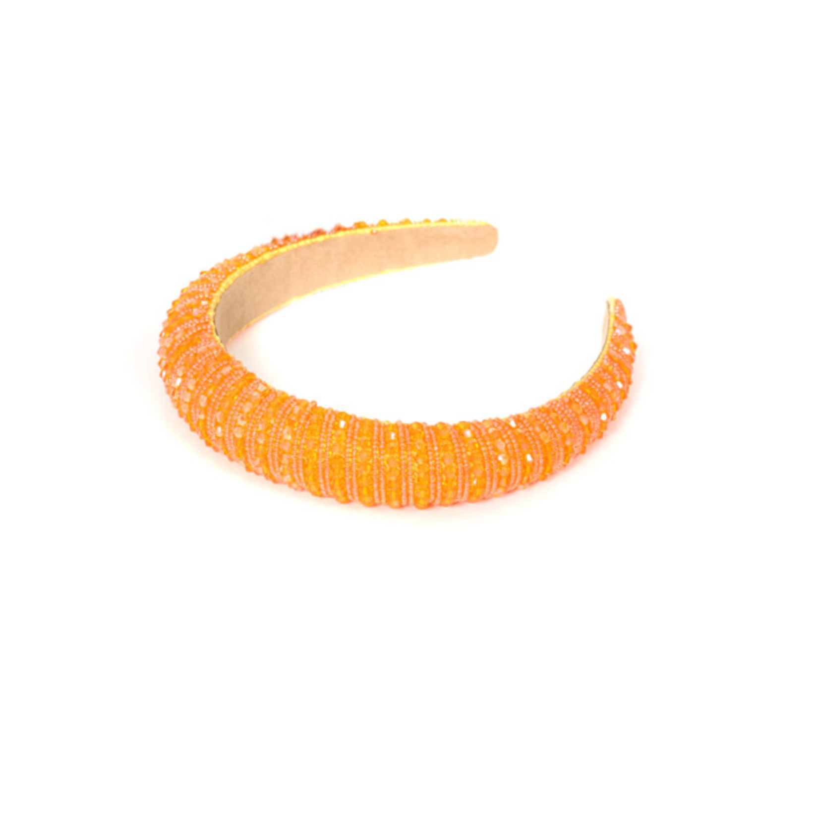 Party Planet Glitter haarband oranje