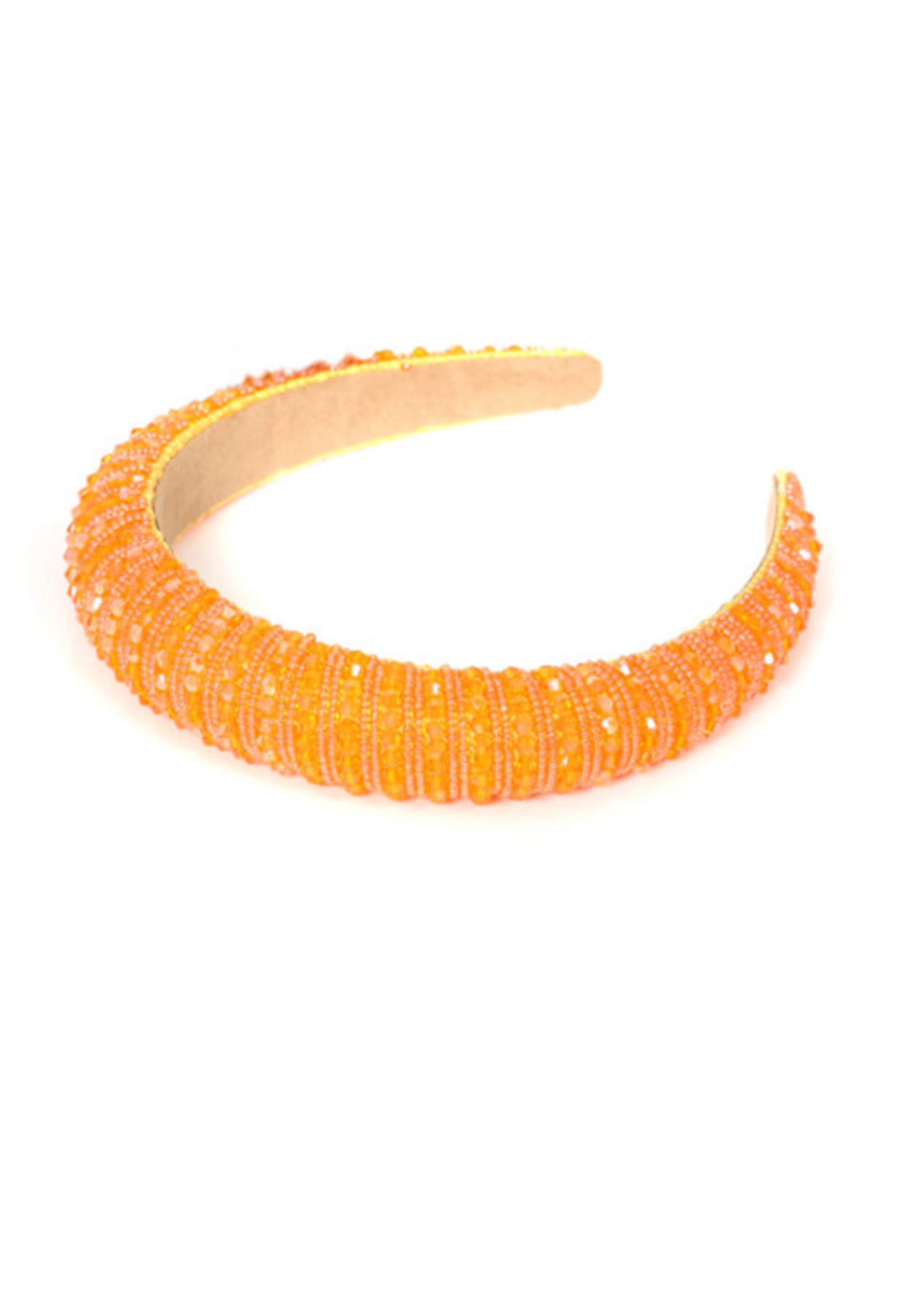 Party Planet Glitter haarband oranje