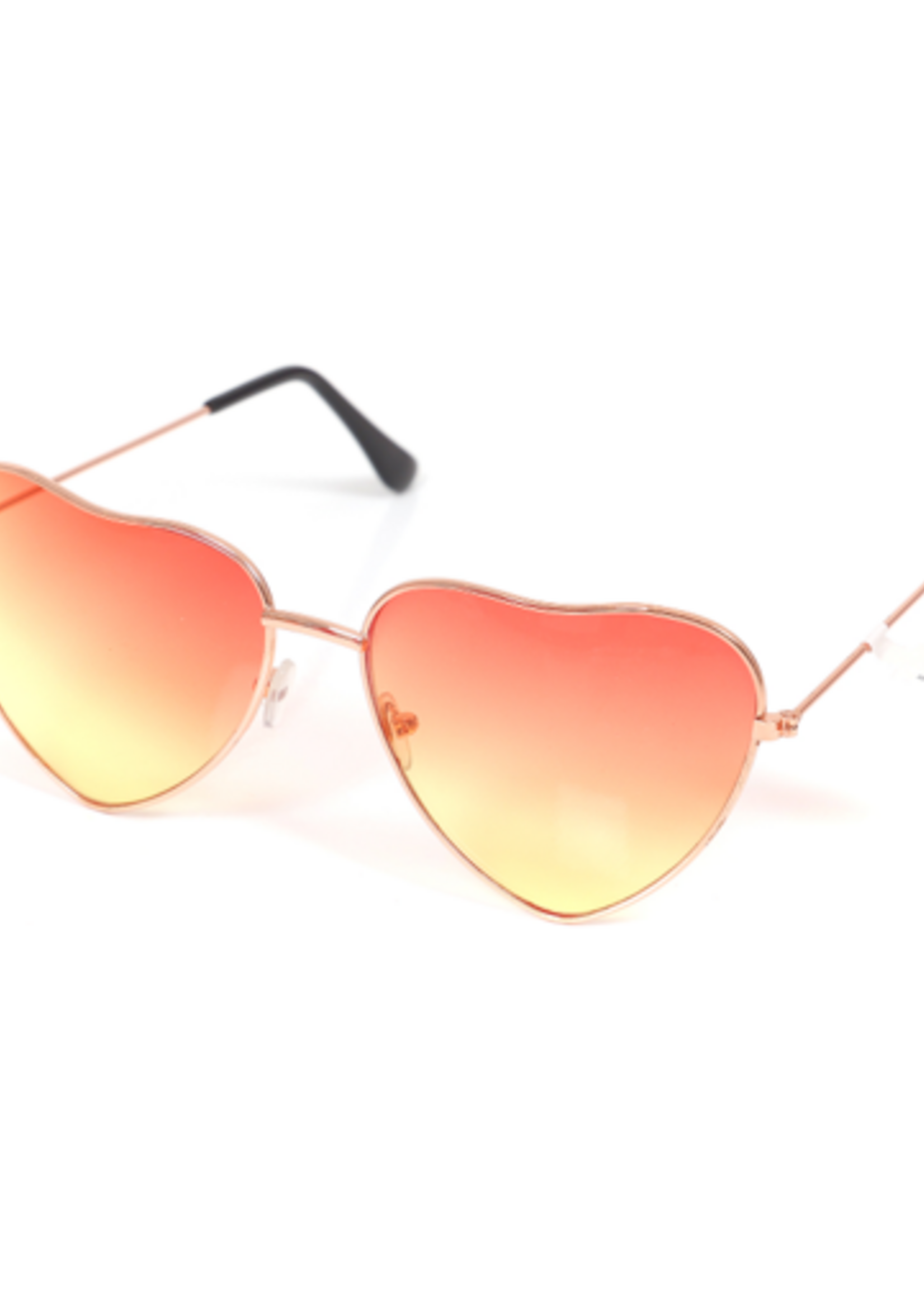 Party  Planet Hartjesbril oranje