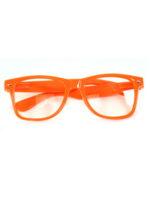 Party Planet Bril oranje