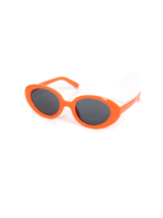 Party Planet Bril ovaal orange