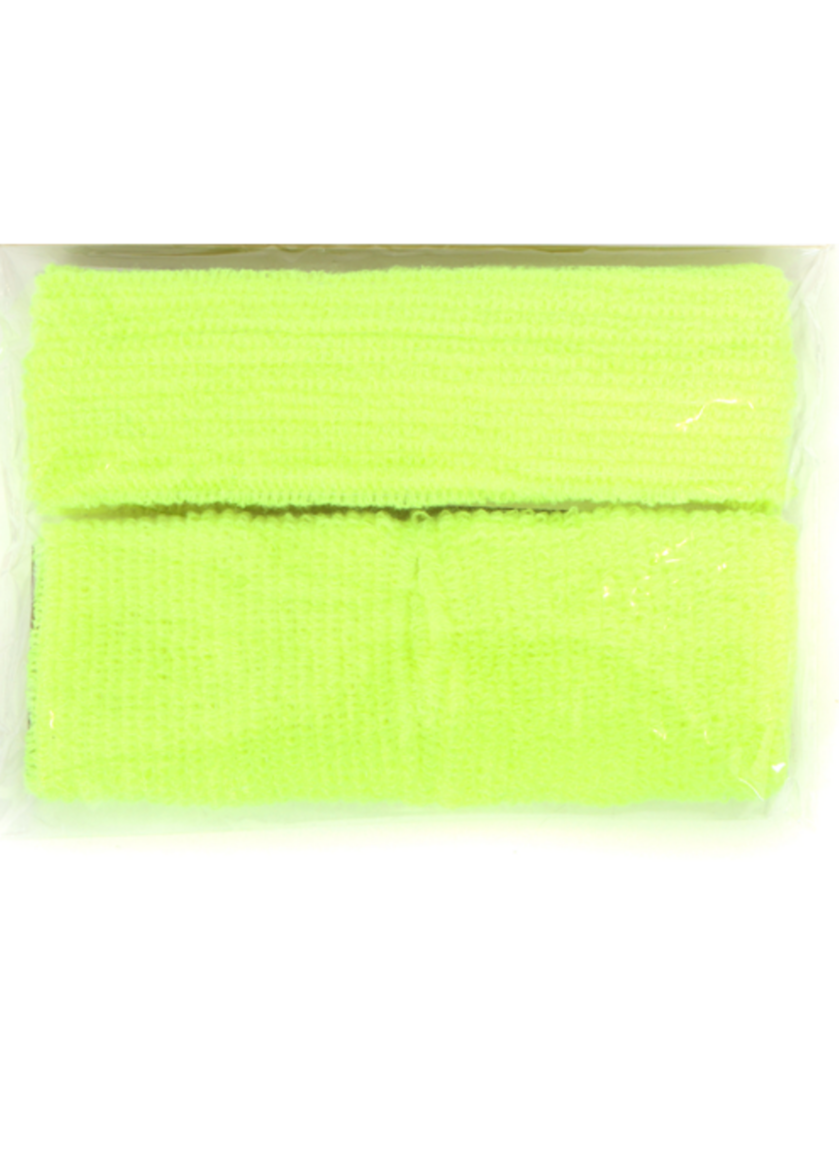 Party  Planet Zweetbandjes set geel