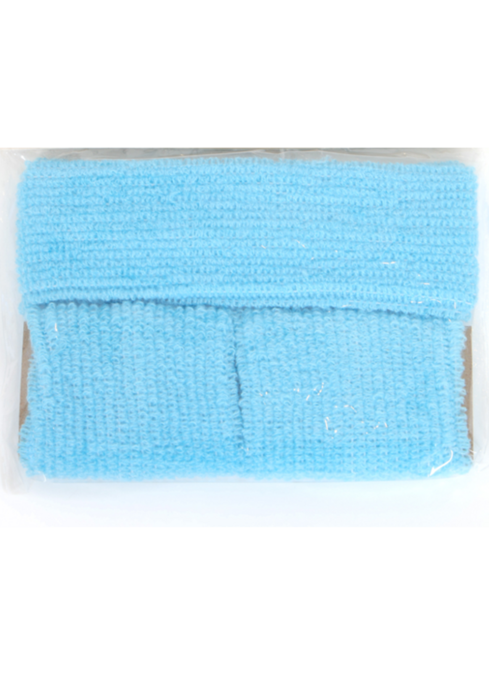 Party Planet Zweetbandjes set turquoise