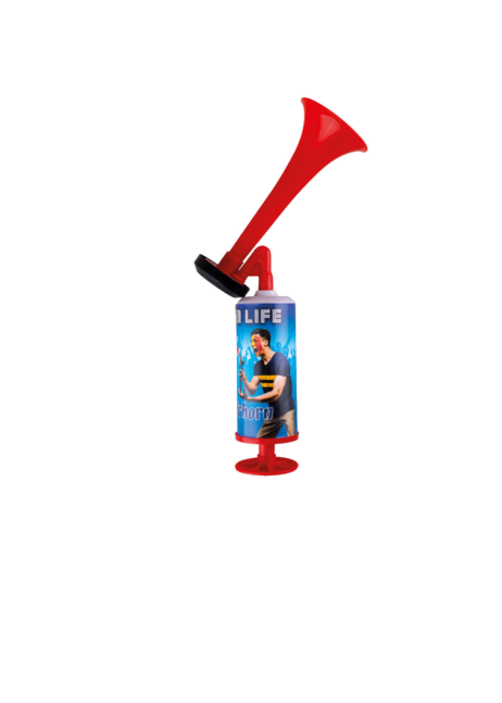 Party Planet Voetbaltoeter met lucht