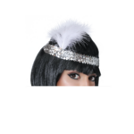 Party Planet Charleston tiara zilver