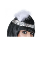 Party Planet Charleston tiara zilver