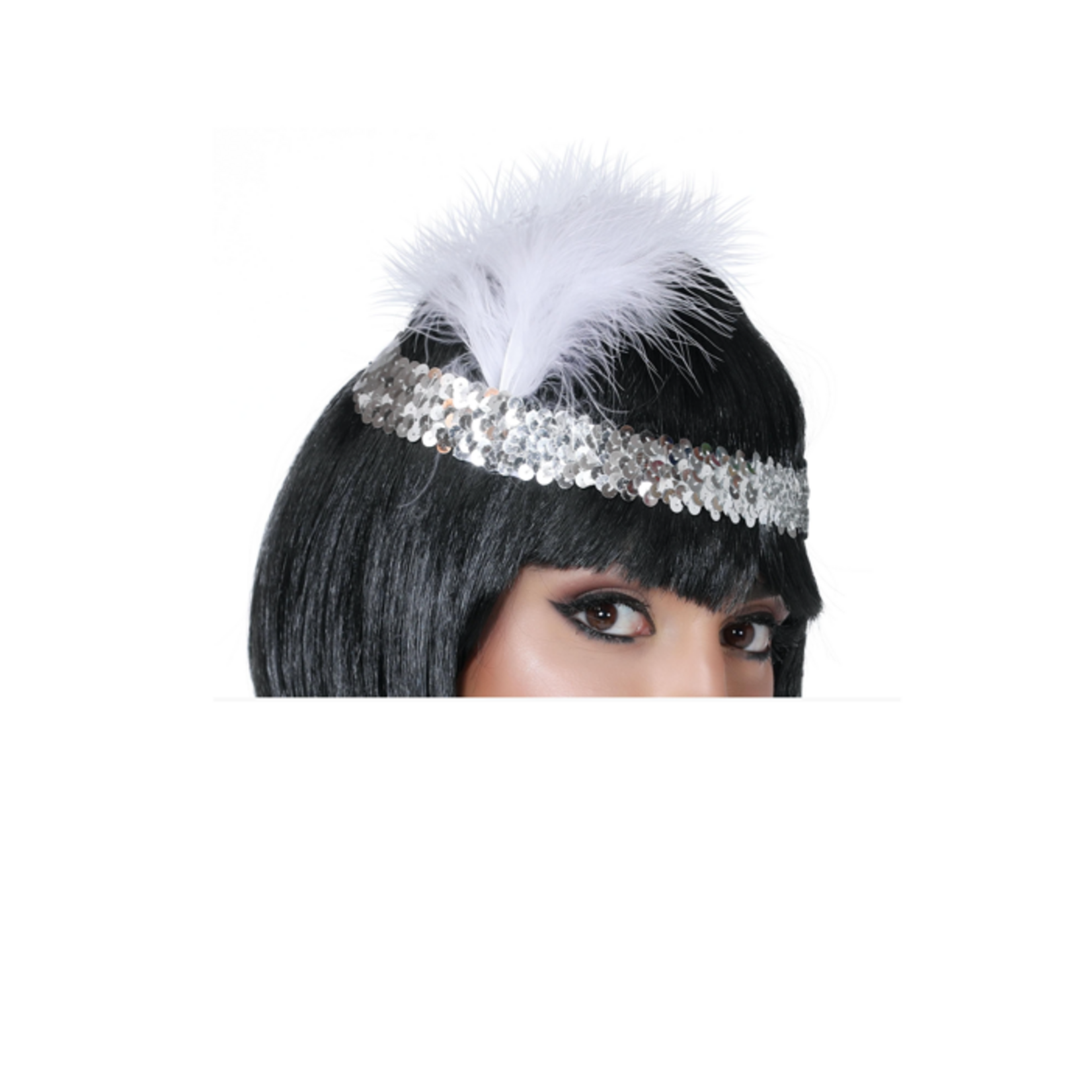 Party Planet Charleston tiara zilver