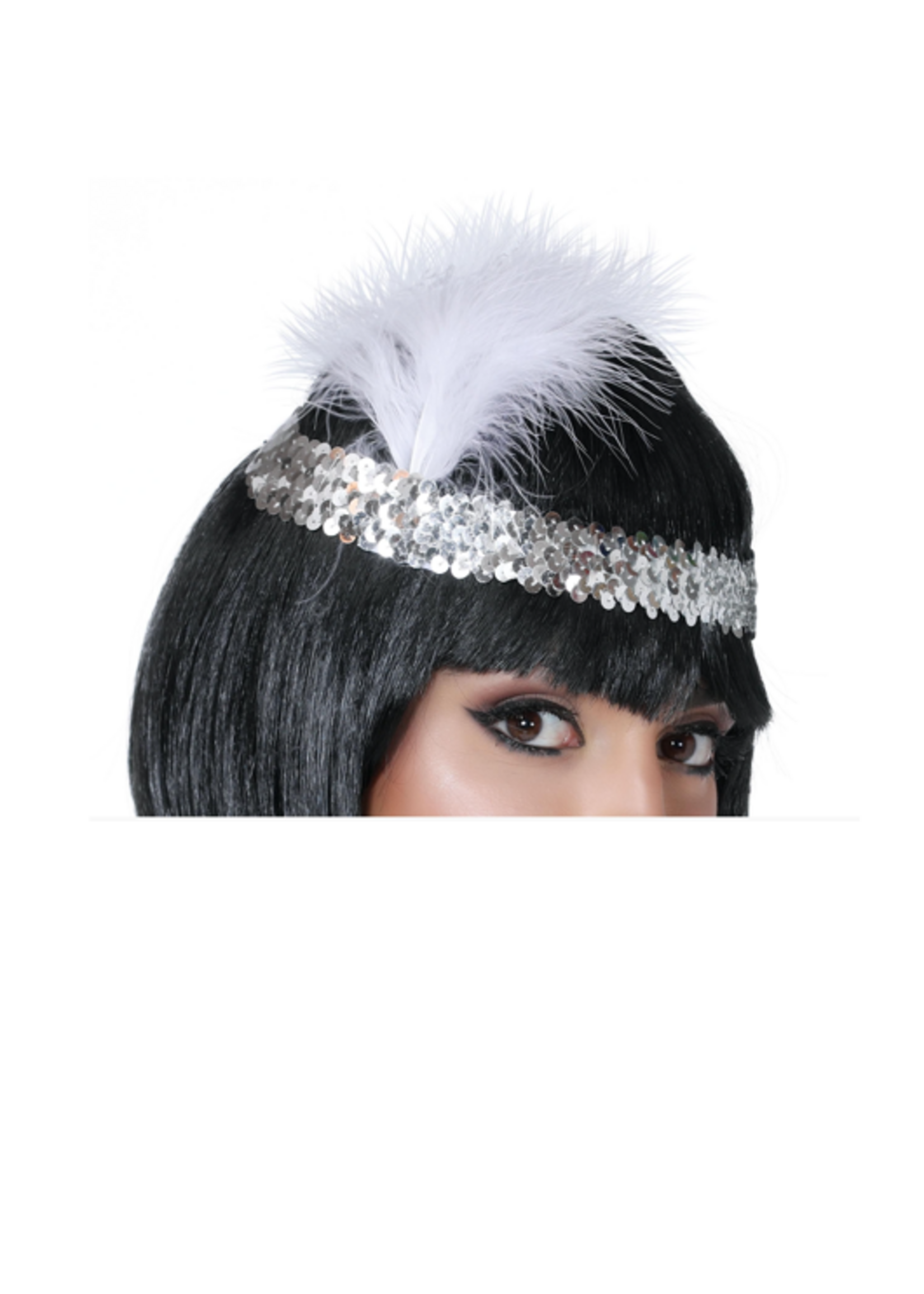 Party Planet Charleston tiara zilver