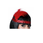 Party Planet Charleston tiara rood