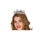 Party Planet Tiara zilver