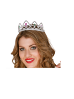 Party Planet Tiara zilver