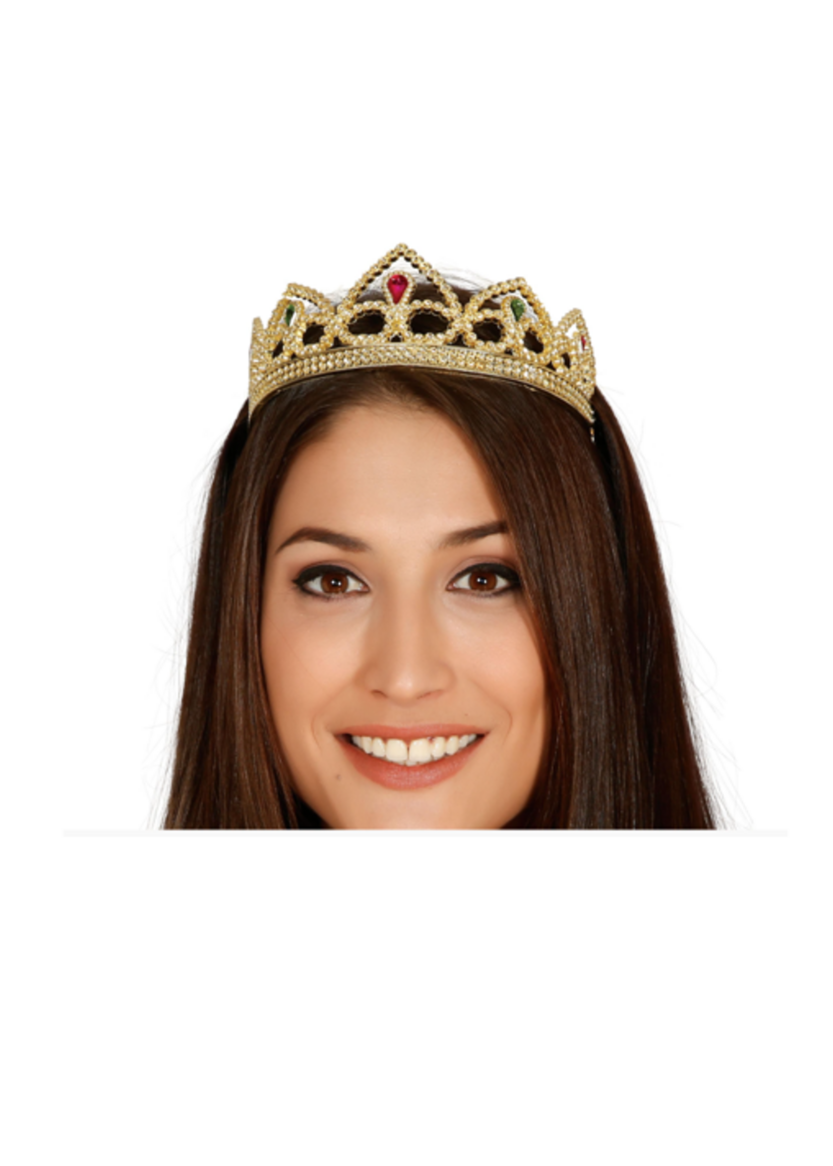 Party Planet Tiara goud