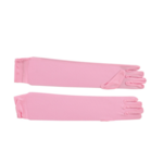 Party Planet Handschoenen, 42 cm roze