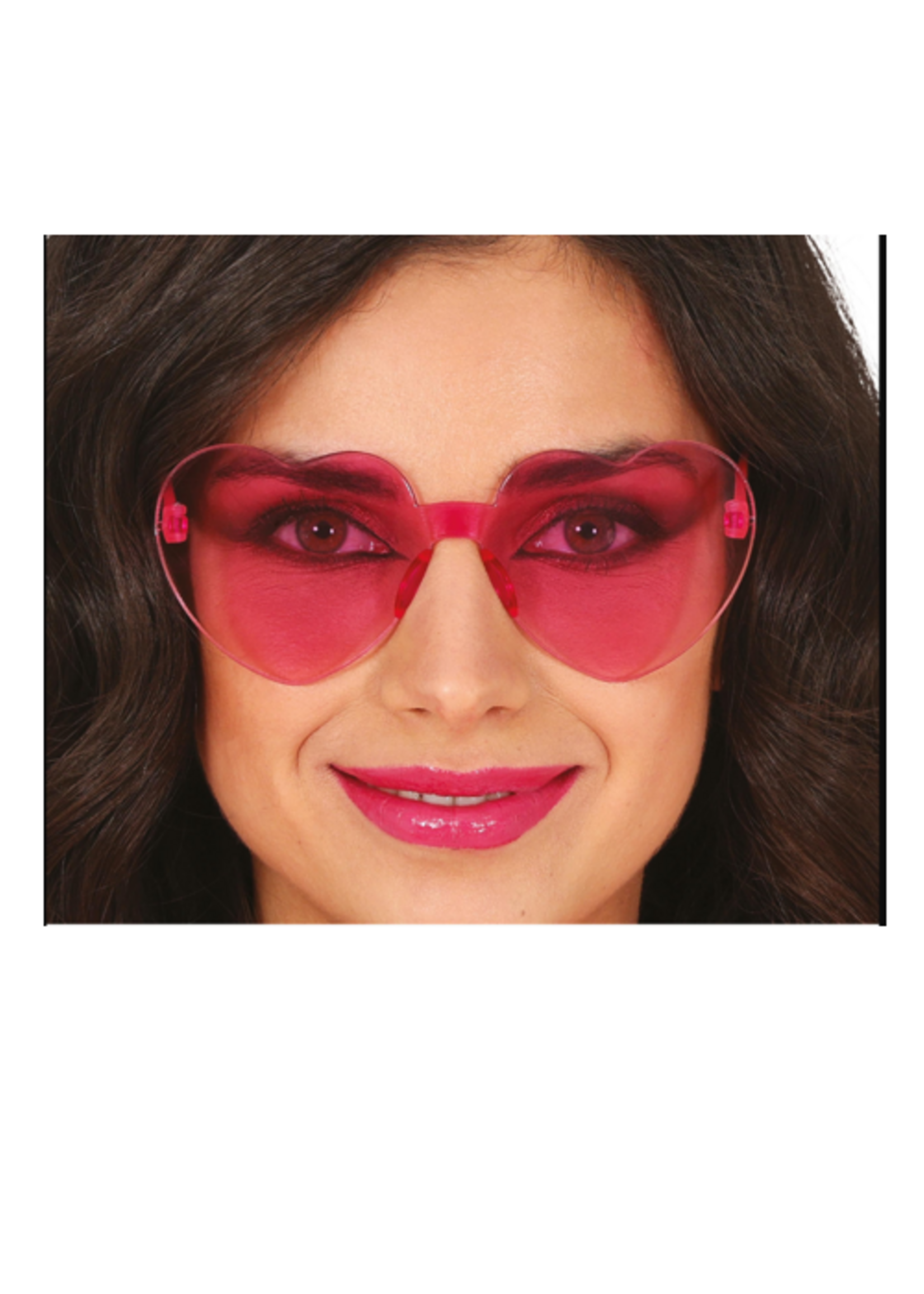 Party Planet Transparante hartglazen