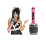 Party Planet Opblaasbare microfoon van 45 cm
