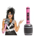 Party Planet Opblaasbare microfoon van 45 cm