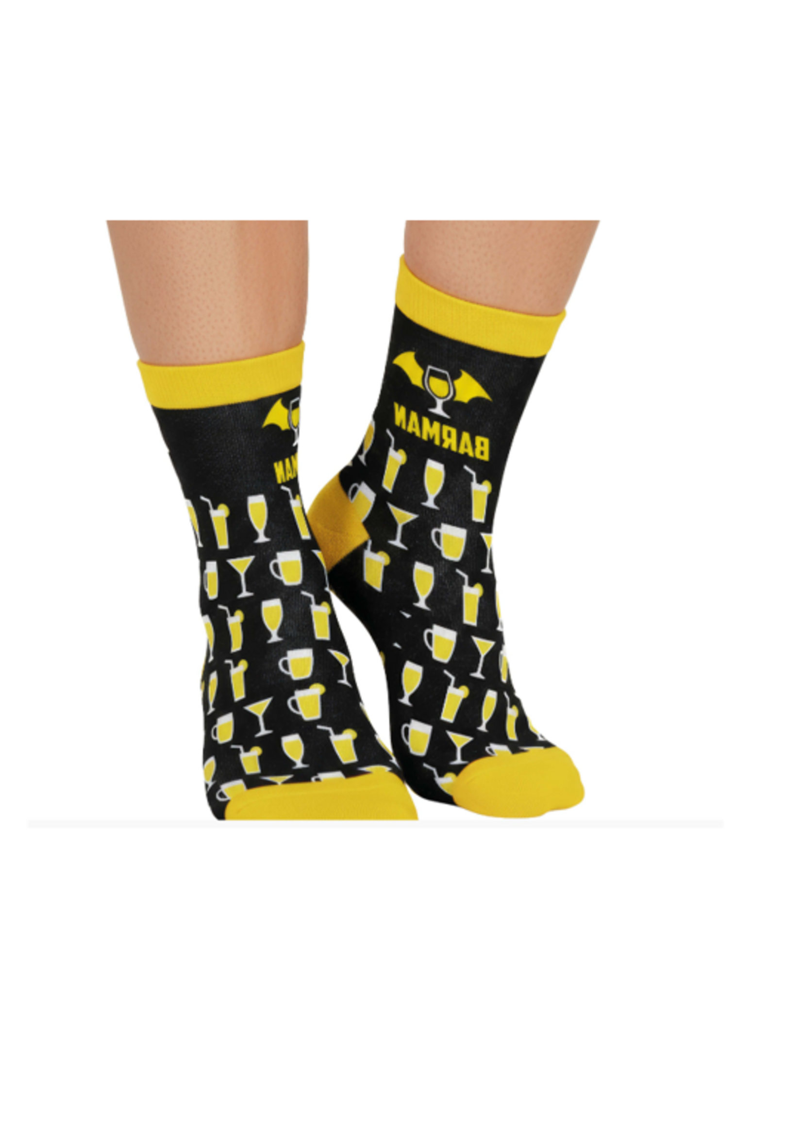 Party Planet Barman sokken