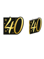 Party Planet 40 Verjaardagsboek, 26 pagina's
