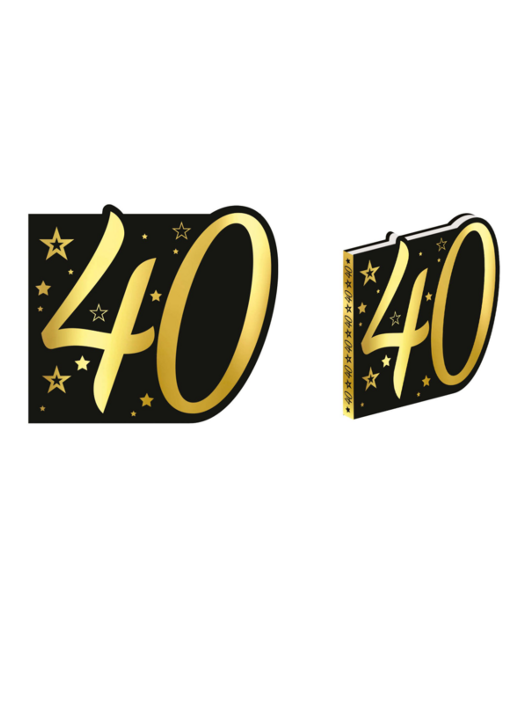 Party Planet 40 Verjaardagsboek, 26 pagina's