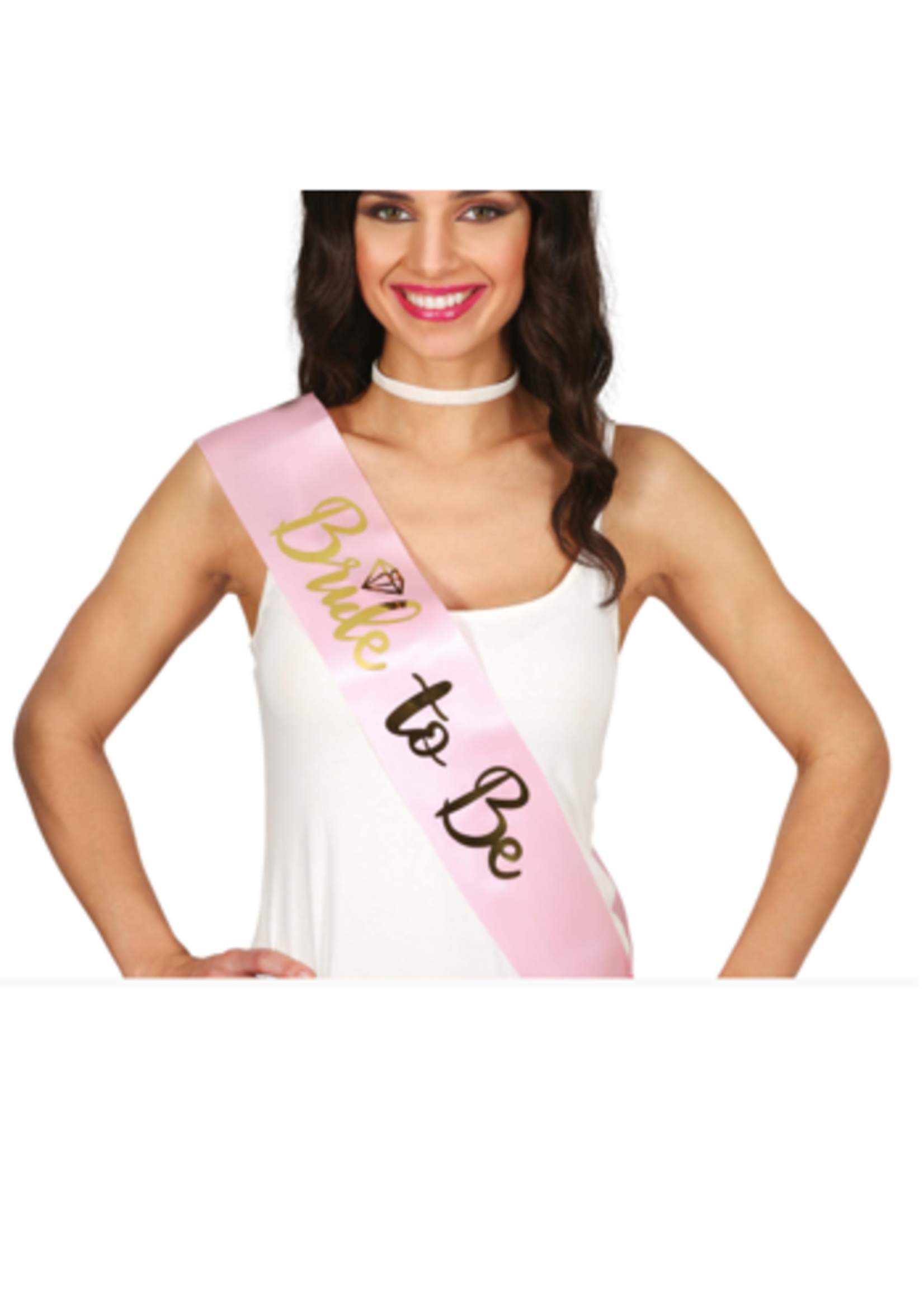 Party Planet Roze sjerp voor de aanstaande bruid