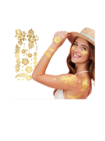 Party Planet Tatoeage bloemen