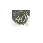 Party Planet 40 jaar, servetten