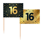 Party Planet 50 prikkers - '16' Golden Celebrations