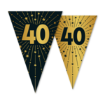 Party Planet vlaggenlijn '40' Golden Celebrations
