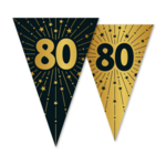 Party Planet vlaggenlijn  '80' Golden Celebrations
