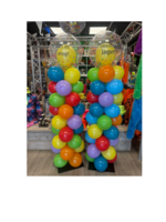 Party Planet Ballonnenpilaar met top-ballon