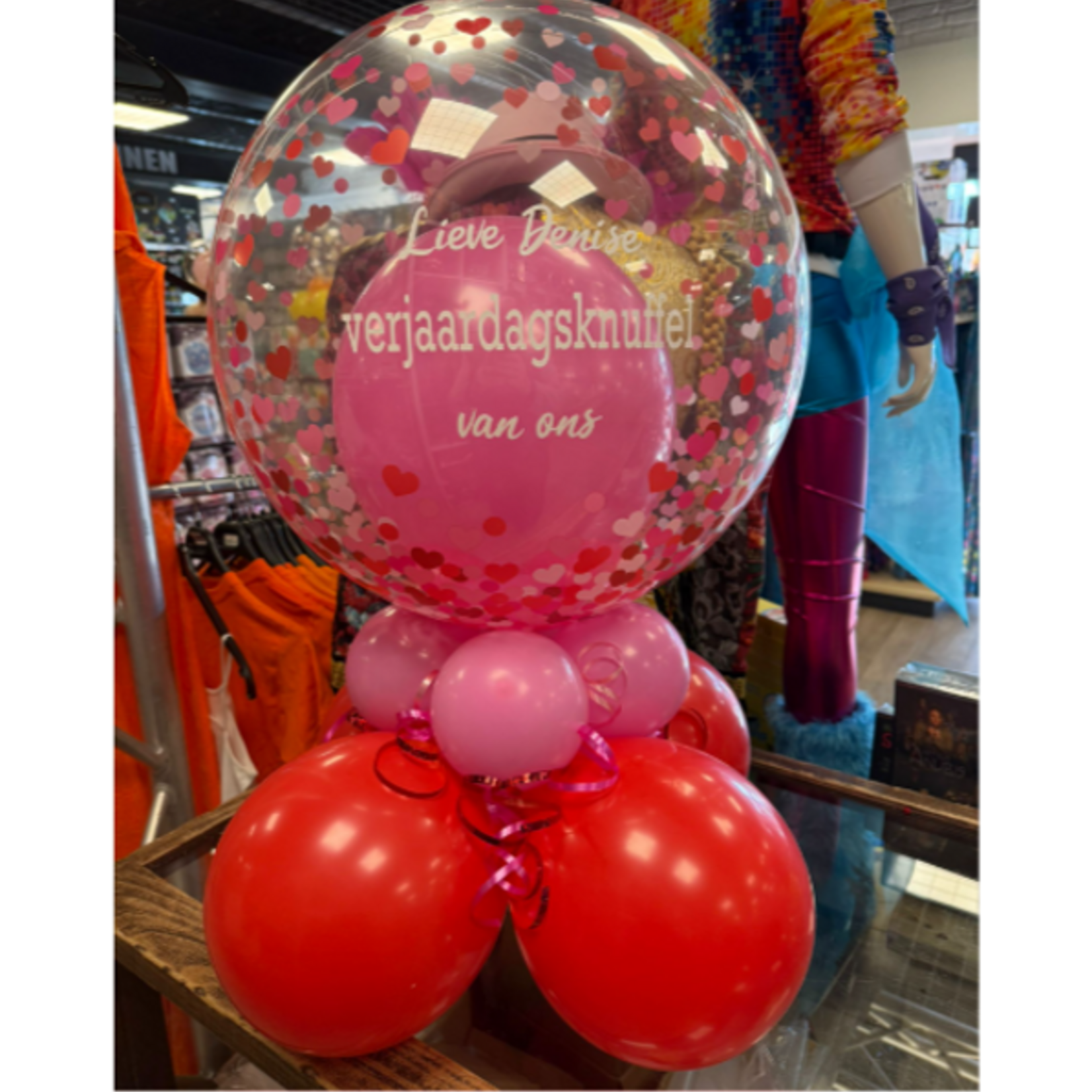 Party Planet Bubbel ballon