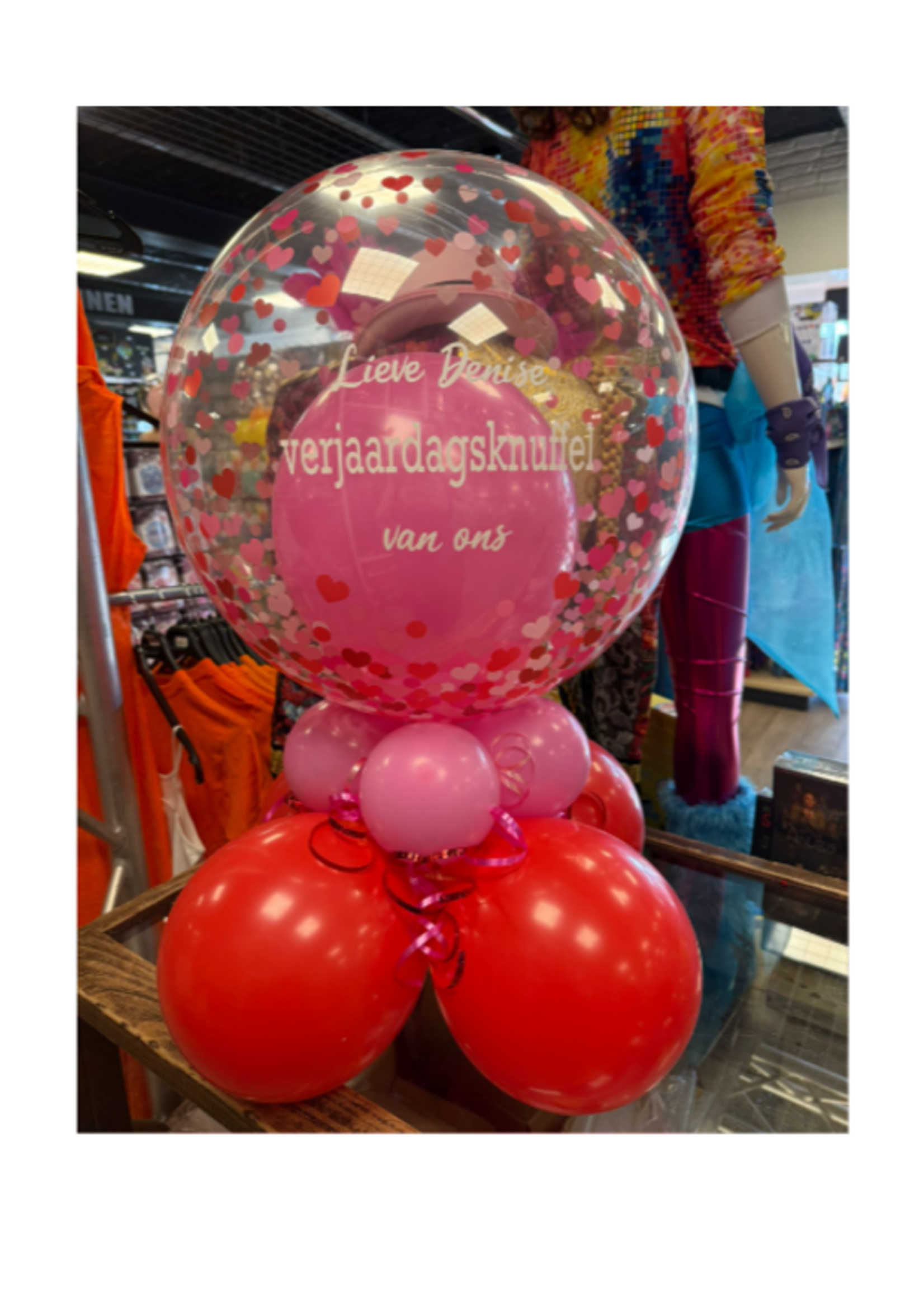 Party Planet bubbel ballon