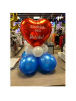 Party Planet Hartjes ballon