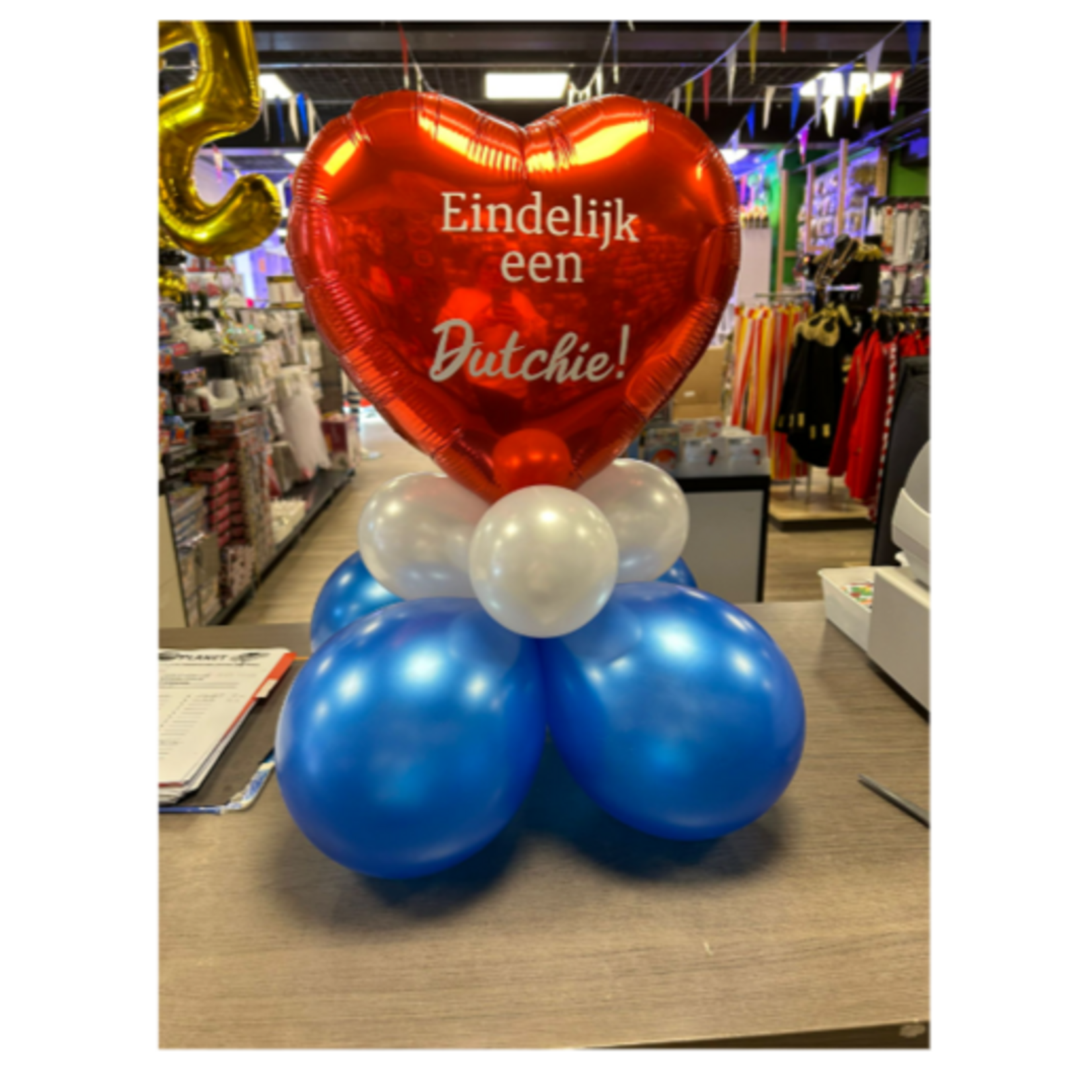 Party Planet Hartjes ballon