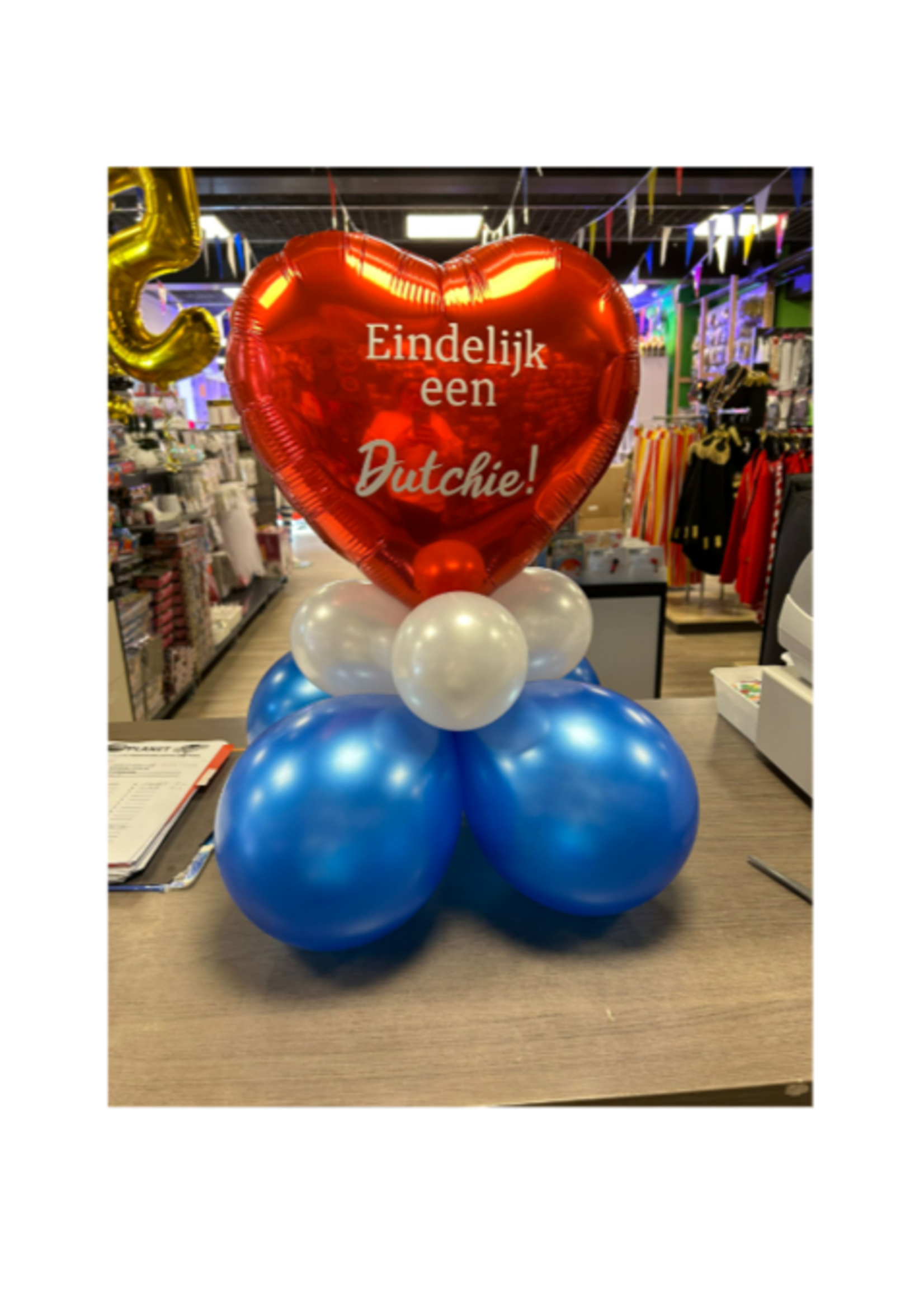 Party Planet Hartjes ballon